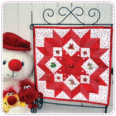 Red Nose Day Quiltlet
