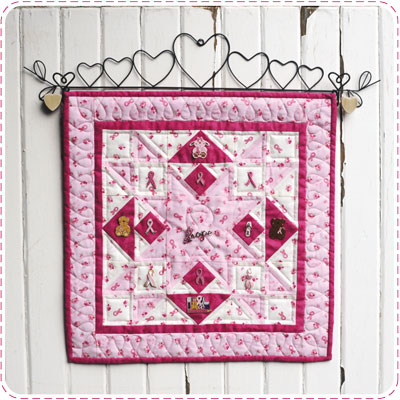 Pink Ribbon Quiltlet