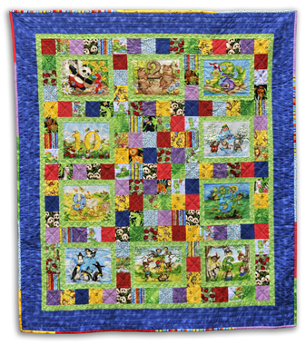 Fabric Book Quilt