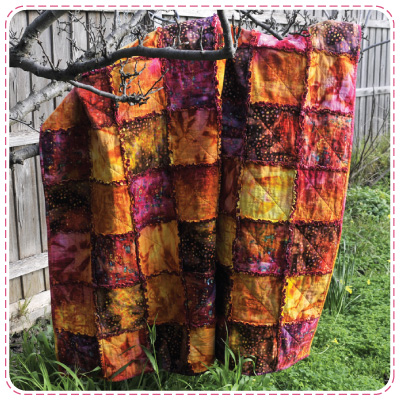 Firefly Raggy Quilt