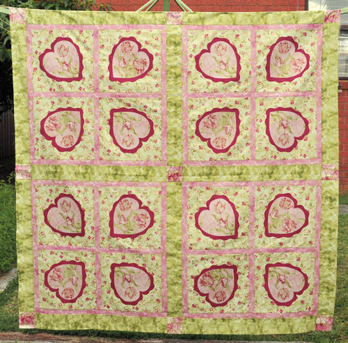 Heart Quilt Top