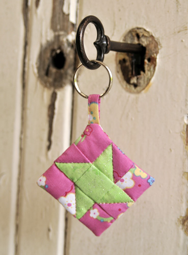 Patchwork Keyring