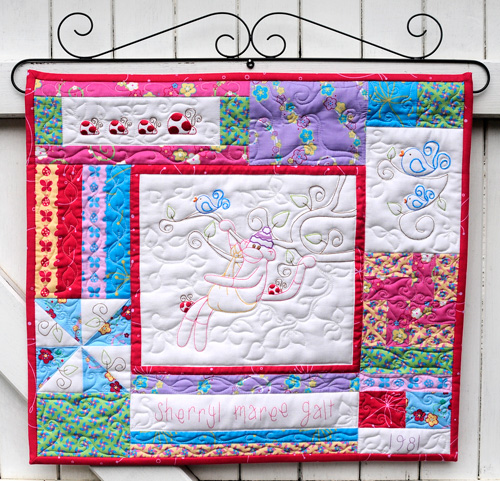 Monkeying Around Sock Monkey Quilt