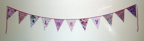Lacey Pink Bunting