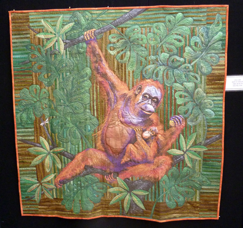 Orangutan Quilt by Helen Godden