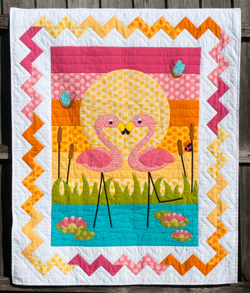 Flamingo Fandango Quilt