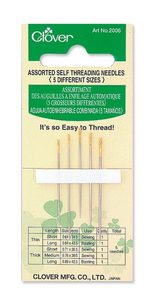 Clover Self Threading Needles